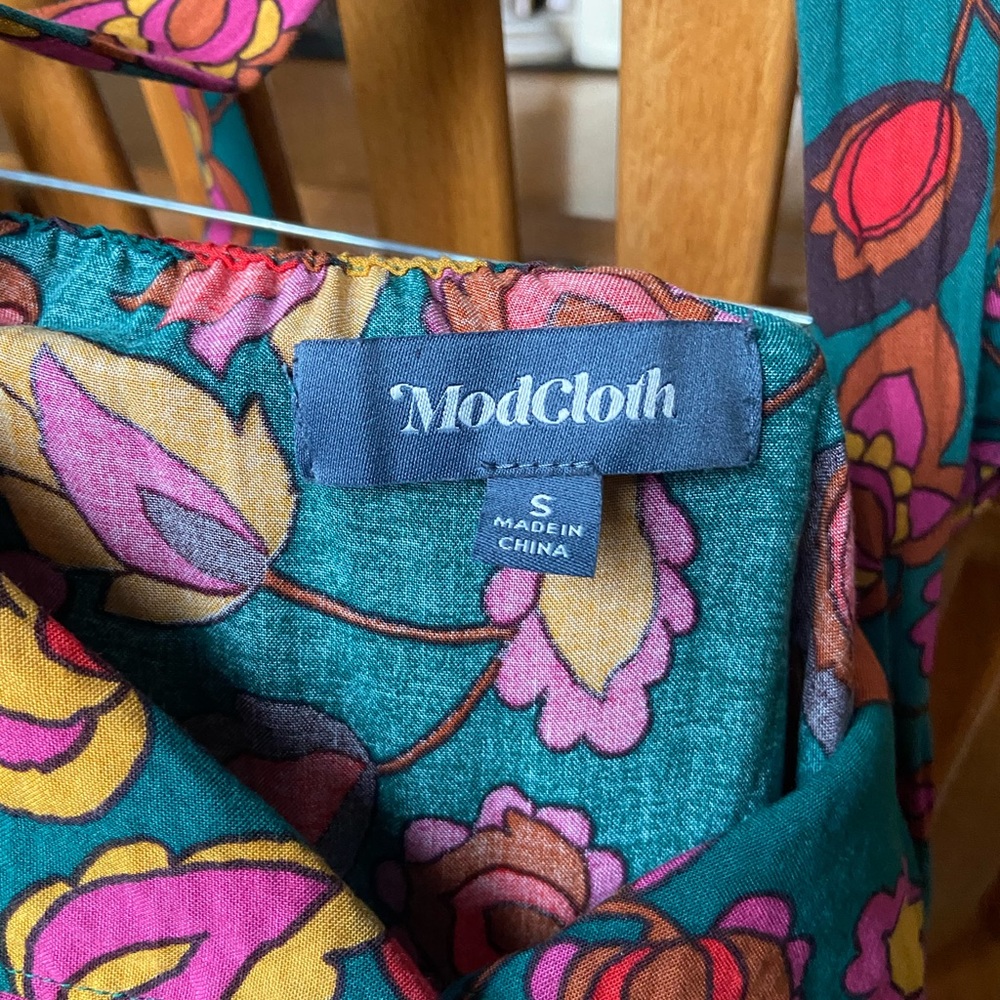 ModCloth Retro Floral Jumpsuit - Picture 9 of 11